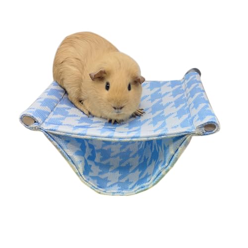 SimidunEUR Hamster Hammock für Chinchilla, Igel, Meerschweinchen Hamsterkäfig,Blau,18 * 14 cm von SimidunEUR