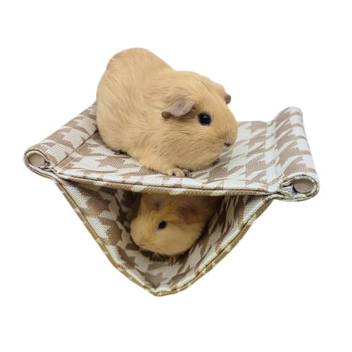 SimidunEUR Hamster Hammock für Chinchilla, Igel, Meerschweinchen Hamsterkäfig,Kaffee,18 * 14 cm von SimidunEUR