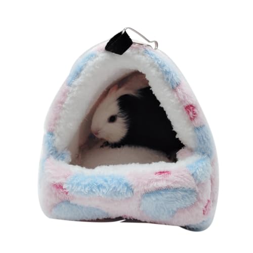 SimidunEUR Plüschbett Meerschweinchen Betthöhle Gemütliches Hamsterhaus Kleintierhöhle für Chinchilla, Igel, Meerschweinchen Hamsterkäfig,Pink 1,8 * 8 cm SimidunEUR Plüschbett Meerschweinchen Betthöhle Gemütliches Hamsterhaus Kleintierhöhle für Chinchilla, Igel, Meerschweinchen Hamsterkäfig,Pink 1,8 * 8 cm von SimidunEUR
