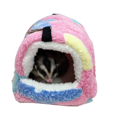 SimidunEUR Plüschbett Meerschweinchen Betthöhle Gemütliches Hamsterhaus Kleintierhöhle für Chinchilla, Igel, Meerschweinchen Hamsterkäfig,Pink 2,22 * 21 cm SimidunEUR Plüschbett Meerschweinchen Betthöhle Gemütliches Hamsterhaus Kleintierhöhle für Chinchilla, Igel, Meerschweinchen Hamsterkäfig,Pink 2,22 * 21 cm von SimidunEUR