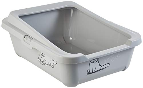 Simon's Cat, Katzentoilette mit Rand L: 43 cm B: 32 cm H: 16 cm grau Simon's Cat, Katzentoilette mit Rand L: 43 cm B: 32 cm H: 16 cm grau von Karlie