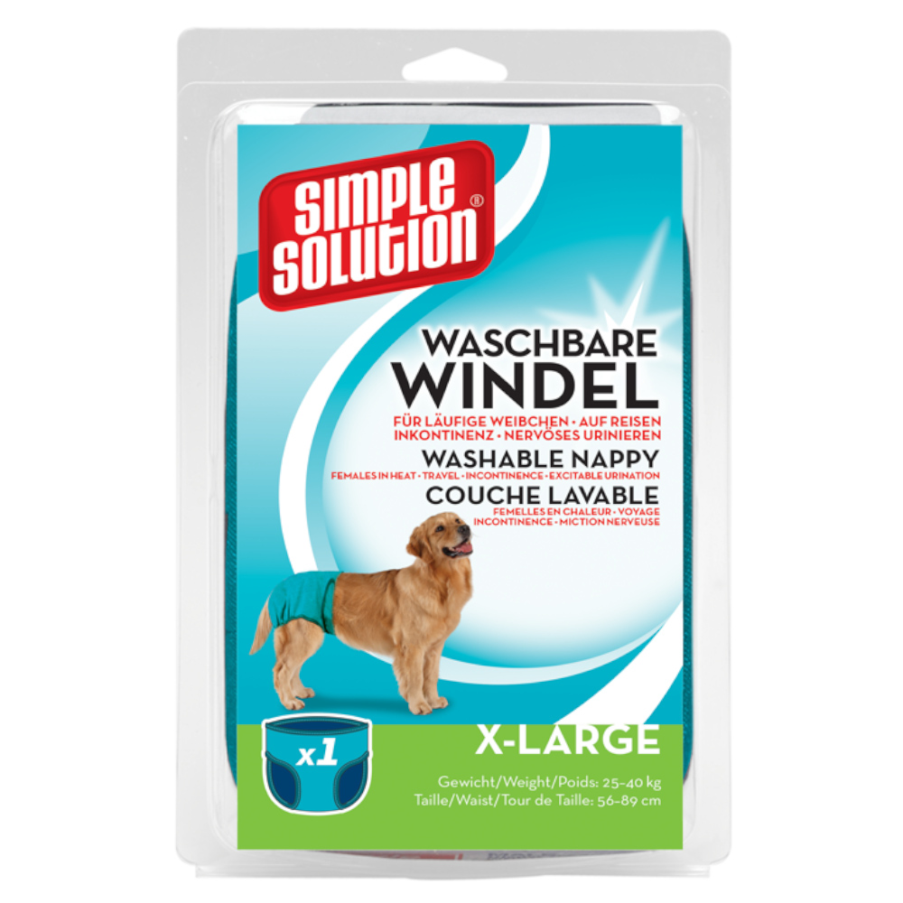 Simple Solution waschbare Windel - Größe XL, 1 Stück von Simple Solution