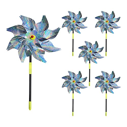 Simpls 12-Teiliges Reflektierendes Windmühlen-Obstgarten-Vogelabwehrmittel für Den Garten Aus PET Simpls 12-Teiliges Reflektierendes Windmühlen-Obstgarten-Vogelabwehrmittel für Den Garten Aus PET von Simpls