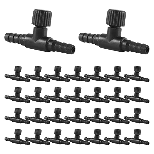 Simpls 30 StüCk 2-Port Fisch Aquarium Ventil Kunststoff Luft Pumpe Regeln Ventil Aquarium T-FöRmiges Regeln Ventil Simpls 30 StüCk 2-Port Fisch Aquarium Ventil Kunststoff Luft Pumpe Regeln Ventil Aquarium T-FöRmiges Regeln Ventil von Simpls