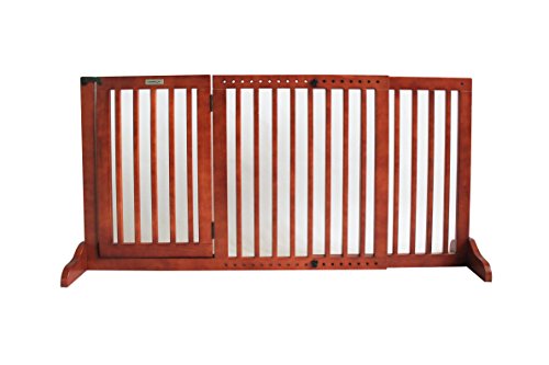 Simply Shield Supreme M | Hunde-Barriere | Hunde-Absperrgitter | Verstellbare Breite mit Tür von Simply Plus