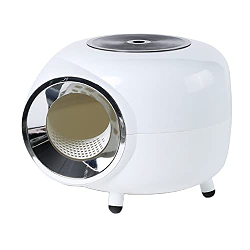 SinSed Enclosed Pet Toilets: No-Splash Record Player-Inspired Litter Box with Odor Control von SinSed