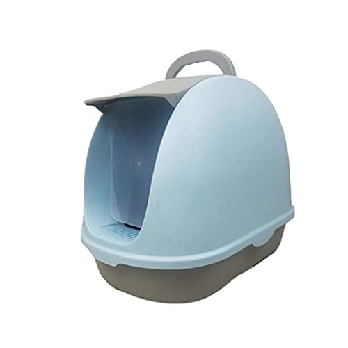 SinSed Große geschlossene Haustiertoilette mit spritzwassergeschütztem Design – Klapp-Haustiertoilette (Farbe nach Wahl) von SinSed
