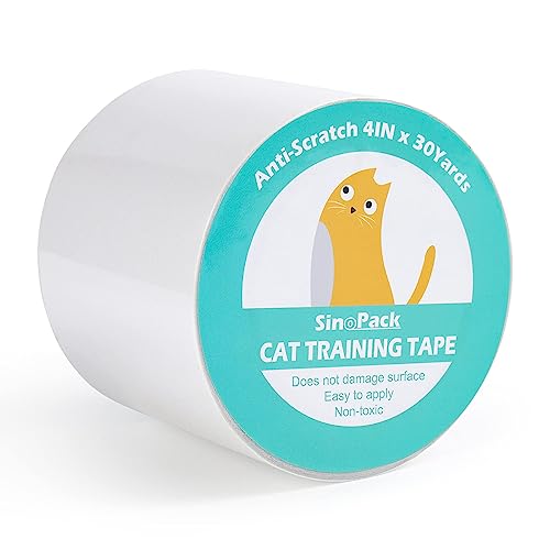 SinoPack Katzenband für Möbel, doppelseitiges Katzenband, 10,2 cm x 27,9 m, Katzenkratzband, Katzentrainingsband, Katzenband für Sofas, Katzenkratzabschreckung für Möbel, Katzenkratzband für Katze SinoPack Katzenband für Möbel, doppelseitiges Katzenband, 10,2 cm x 27,9 m, Katzenkratzband, Katzentrainingsband, Katzenband für Sofas, Katzenkratzabschreckung für Möbel, Katzenkratzband für Katze von SinoPack