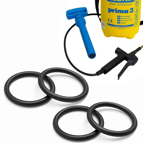 Sintrix Fab O-Ring Dichtung für Drucksprüher – kompatibel mit Gloria Prima & Primex – Ø38 mm innen / Ø48 mm außen – Gummidichtung für Drucksprühgerät & Gartenspritze – Ersatzteile passend für Prima 5 Sintrix Fab O-Ring Dichtung für Drucksprüher – kompatibel mit Gloria Prima & Primex – Ø38 mm innen / Ø48 mm außen – Gummidichtung für Drucksprühgerät & Gartenspritze – Ersatzteile passend für Prima 5 von Sintrix Fab