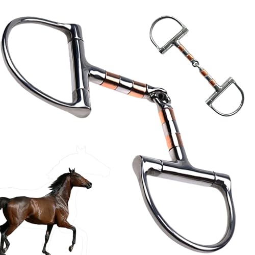 D-Ring-Gebiss aus Stahl mit Messing-Rollmundstück. Einzelgelenk-Design fördert klare Übergänge und Signale bei Allen Reitarten. D-Ring-Gebiss aus Stahl mit Messing-Rollmundstück. Einzelgelenk-Design fördert klare Übergänge und Signale bei Allen Reitarten. von Sinyuyong
