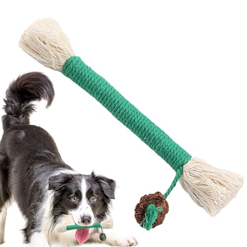 Sionhiuo Katze Kauspielzeug, Katze Zahnen Spielzeuge - Buntes handgewebte Kaustangen Zähne Schleifwerkzeug - Neuartige Katzen -Zahnen Seilspielzeugkatze Kauspielsachen für Zuhause von Sionhiuo