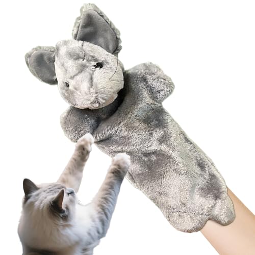 Sionhiuo Katzen Wrestling Handpuppe | Ringer Spielzeug Für Haustierliebhaber - Interaktives Spiel Für Geistige Anregung Und Bewegung Drinnen Sionhiuo Katzen Wrestling Handpuppe | Ringer Spielzeug Für Haustierliebhaber - Interaktives Spiel Für Geistige Anregung Und Bewegung Drinnen von Sionhiuo