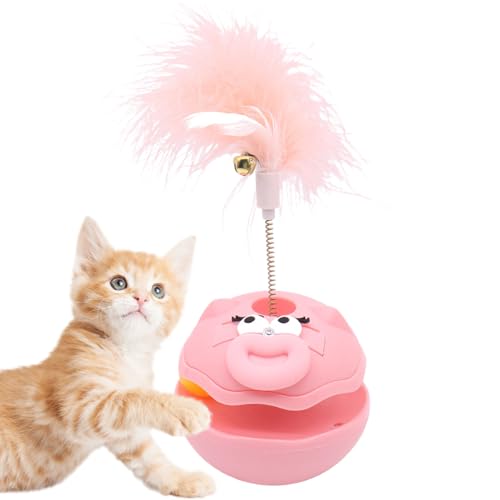 Sionhiuo Katzenangel,Cartoonball Interaktives Katzenspielzeug - Aktivitätsspielzeug Zur Bewegung Und Intelligenzförderung, Trainingszubehör Für Alle Katzenrassen Sionhiuo Katzenangel,Cartoonball Interaktives Katzenspielzeug - Aktivitätsspielzeug Zur Bewegung Und Intelligenzförderung, Trainingszubehör Für Alle Katzenrassen von Sionhiuo