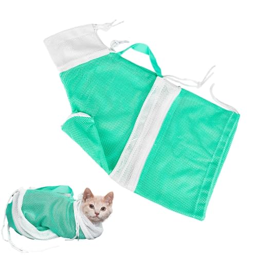 Sionhiuo Katzentasche zum Baden, Badetasche für die Haustierpflege, Weiche, atmungsaktive Katzen-Duschtasche, Haustierpflege-Badetasche für Haustieruntersuchungen, Haustierreisen Sionhiuo Katzentasche zum Baden, Badetasche für die Haustierpflege, Weiche, atmungsaktive Katzen-Duschtasche, Haustierpflege-Badetasche für Haustieruntersuchungen, Haustierreisen von Sionhiuo