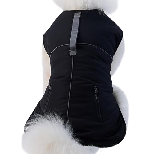 Sionhiuo Winterjacke für Hunde, Rollkragenjacke, warmer Hundemantel, Hundekleidung, Baumwolle, Wintermantel, Hundejacke, kaltes Wetter, Welpenoutfits, Winterkleidung für Haustiere Sionhiuo Winterjacke für Hunde, Rollkragenjacke, warmer Hundemantel, Hundekleidung, Baumwolle, Wintermantel, Hundejacke, kaltes Wetter, Welpenoutfits, Winterkleidung für Haustiere von Sionhiuo