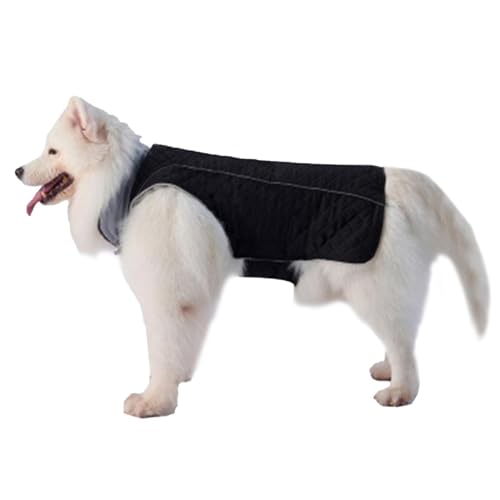 Sionhiuo Winterjacke für Hunde, Schneejacke, warmer Hundemantel, Hunde-Pyjama, Wintermantel, Welpenoutfits, kaltes Wetter, Baumwolle, winddicht für kleine und mittelgroße Hunde Sionhiuo Winterjacke für Hunde, Schneejacke, warmer Hundemantel, Hunde-Pyjama, Wintermantel, Welpenoutfits, kaltes Wetter, Baumwolle, winddicht für kleine und mittelgroße Hunde von Sionhiuo