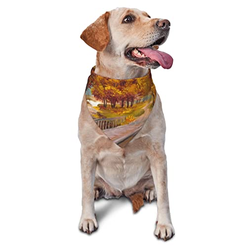 Sipeigyd Hundehalstuch, Herbst-Wasserfarben, für Sommer, Geburtstag, verstellbar, für Jungen und Mädchen, hochwertiges Haustier-Hundebekleidung und Zubehör, waschbar, Dreieckstuch für Haustiere Sipeigyd Hundehalstuch, Herbst-Wasserfarben, für Sommer, Geburtstag, verstellbar, für Jungen und Mädchen, hochwertiges Haustier-Hundebekleidung und Zubehör, waschbar, Dreieckstuch für Haustiere von Sipeigyd