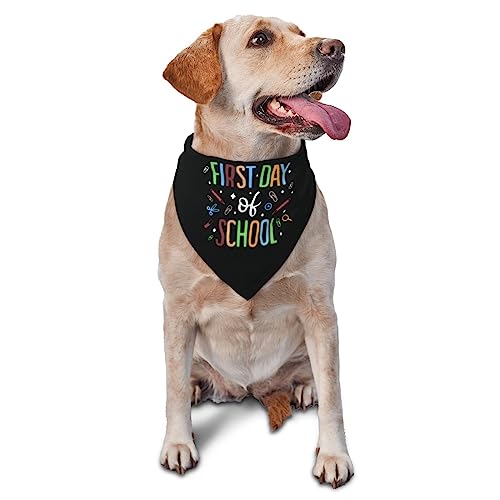 Sipeigyd Hundehalstuch, wendbar, Dreiecks-Lätzchen, Kostüm-Dekoration, Zubehör für Hunde und Katzen von Sipeigyd