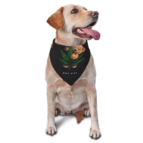 Stay High Hundehalstuch, waschbar, für große Welpen, verstellbares Katzen-Halstuch, Hunde-Zubehör, dreieckig, Geburtstagsgeschenk für Haustiere Stay High Hundehalstuch, waschbar, für große Welpen, verstellbares Katzen-Halstuch, Hunde-Zubehör, dreieckig, Geburtstagsgeschenk für Haustiere von Sipeigyd