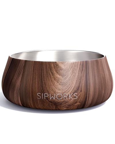 Hundenapf Mahagoni von Sipworks