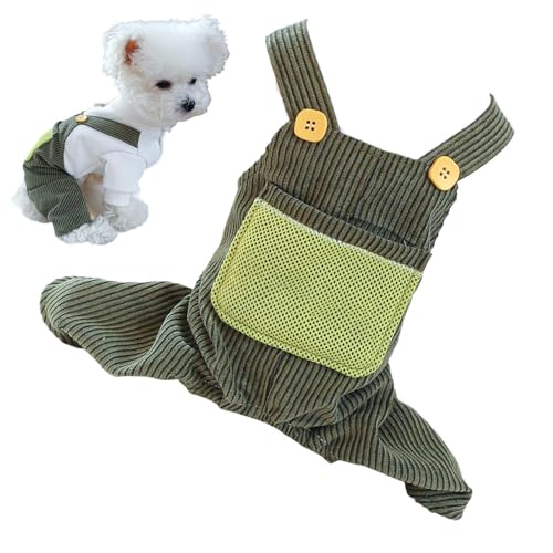 Hundemantel für kaltes Wetter, Winter-Hundeoverall für kleine Hunde, warm, weich, vierbeinig, niedlicher Haustier-Einteiler für kleine und mittelgroße Hunde Hundemantel für kaltes Wetter, Winter-Hundeoverall für kleine Hunde, warm, weich, vierbeinig, niedlicher Haustier-Einteiler für kleine und mittelgroße Hunde von Sirseon