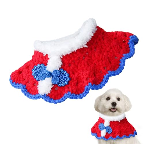 Schal für Katzen, weiches Halsband für Katzen, Mädchen, Hundehalsband, Haustier-Schal, Kranzhalsband, Haustier-Häkeltuch für Thanksgiving, Weihnachten, Spaziergänge im Freien, Partys, Reisen Schal für Katzen, weiches Halsband für Katzen, Mädchen, Hundehalsband, Haustier-Schal, Kranzhalsband, Haustier-Häkeltuch für Thanksgiving, Weihnachten, Spaziergänge im Freien, Partys, Reisen von Sirseon