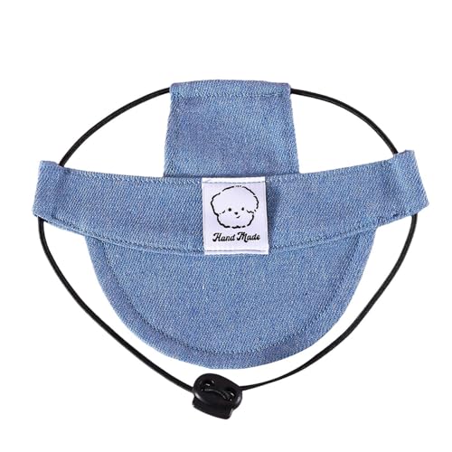 Sirseon Hunde-Baseballmütze, Sonnenhut für Hunde,Pet Sport Outdoor-Sonnenschutzhüte mit Ohrlöchern | Wasserabweisender, atmungsaktiver Canvas-Hunde-Modischer Sonnen-Reisehut mit verstellbarem von Sirseon