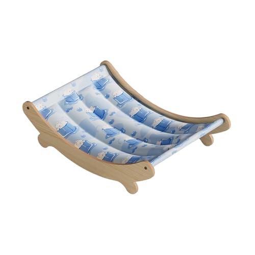 Sirseon Katzenstuhl - Tragbare Kühlmatte Für Haustiere - Haustier Hängematten Für Boden Outdoor Schlafzimmer Balkon Büro Wohnung Ecke Wohnzimmer Indoor Reise von Sirseon