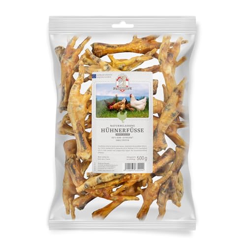 SISSI & FRANZ Hühnerfüße, 500 g, schmackhafter und knuspriger Kausnack für alle Hunde, schonend luftgetrocknet, ohne Zusatz- und Konservierungsstoffe SISSI & FRANZ Hühnerfüße, 500 g, schmackhafter und knuspriger Kausnack für alle Hunde, schonend luftgetrocknet, ohne Zusatz- und Konservierungsstoffe von Sissi & Franz