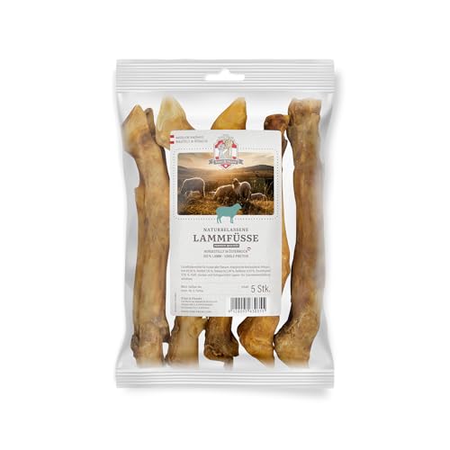 SISSI & FRANZ Lammfüße, 5 Stück, knuspriger Hundesnack für alle auswachsenen Hunde, ideale Mischung aus Spielzeug, Zahnpflege und lang anhaltender Beschäftigung SISSI & FRANZ Lammfüße, 5 Stück, knuspriger Hundesnack für alle auswachsenen Hunde, ideale Mischung aus Spielzeug, Zahnpflege und lang anhaltender Beschäftigung von Sissi & Franz