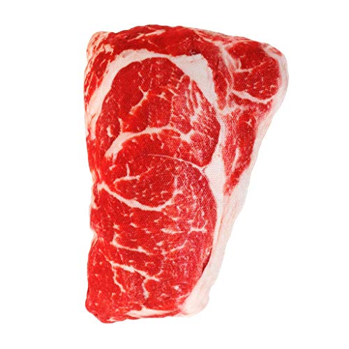 Lustiges Haustier-Spielzeug, künstliches Fleisch, Eis, Futter, weicher Klang, Simulation, Kauspielzeug für Hunde und Katzen, Welpen, 1 Stück Lustiges Haustier-Spielzeug, künstliches Fleisch, Eis, Futter, weicher Klang, Simulation, Kauspielzeug für Hunde und Katzen, Welpen, 1 Stück von Sitrda
