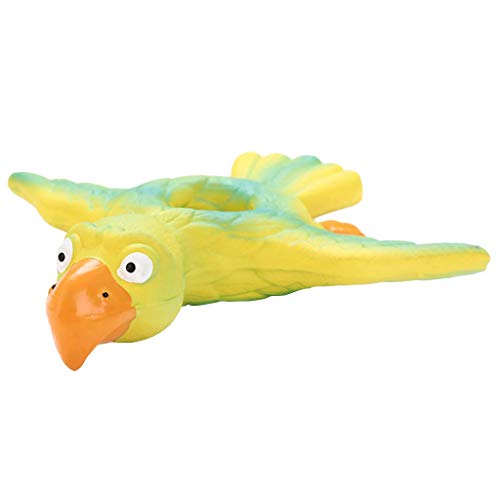 Sitrda Hundespielzeug aus Latex mit fliegendem Vogel, Krokodil, für Welpen, Kauen und Molar, Beißfest von Sitrda