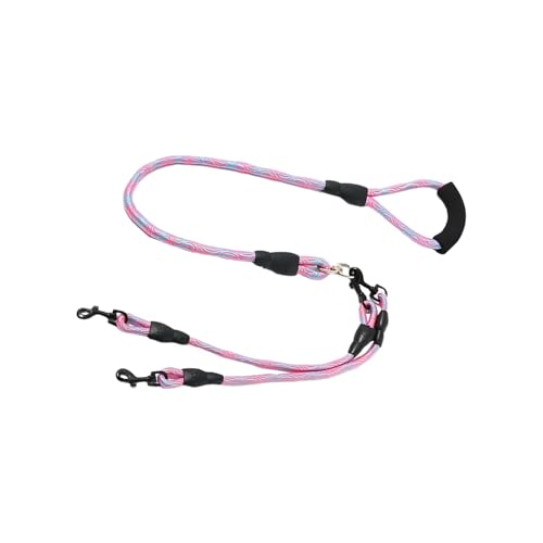 Siuwddee Doppelter Hundegurt,Zweifach-Leine Für Spaziergänge - 360 Grad Drehendes Anti-Dreh Sicherheitszubehör Für Training Spaziergänge Wandern Haustiere Siuwddee Doppelter Hundegurt,Zweifach-Leine Für Spaziergänge - 360 Grad Drehendes Anti-Dreh Sicherheitszubehör Für Training Spaziergänge Wandern Haustiere von Siuwddee