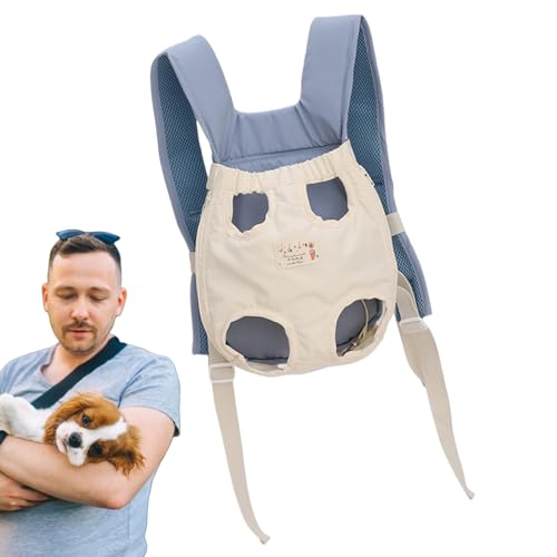 Siuwddee Katzen -Rucksackträger, Hunde -Wander -Rucksack | Atmungsaktives leichtes Hundehalter für Brust | Mehrzweck -Tragetasche für kleine mittelgroße Haustiere Welpenkätzchentiere von Siuwddee