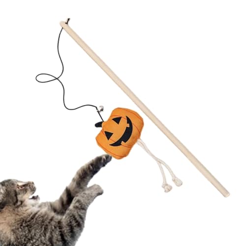 Siuwddee Katzenangel,Interaktives Spielzeug Für Hauskatzen - Kitzelstab mit Glöckchen Zubehör für Kätzchen zu Hause Siuwddee Katzenangel,Interaktives Spielzeug Für Hauskatzen - Kitzelstab mit Glöckchen Zubehör für Kätzchen zu Hause von Siuwddee