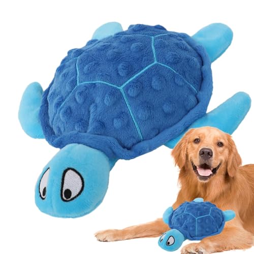 Siuwddee Quietschspielzeug für Hunde, Meeresschildkröte, Plüsch, quietschendes Haustier-Kauspielzeug, Plüsch-Kauspielzeug für mittelgroße Haustiere, kleine Hunde, Welpen Siuwddee Quietschspielzeug für Hunde, Meeresschildkröte, Plüsch, quietschendes Haustier-Kauspielzeug, Plüsch-Kauspielzeug für mittelgroße Haustiere, kleine Hunde, Welpen von Siuwddee
