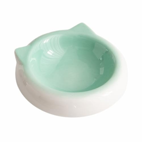 Sizikato Katzennapf in Katzenform, Porzellan, 16,3 cm dick, Keramik, Wassernapf für Haustiere Sizikato Katzennapf in Katzenform, Porzellan, 16,3 cm dick, Keramik, Wassernapf für Haustiere von Sizikato