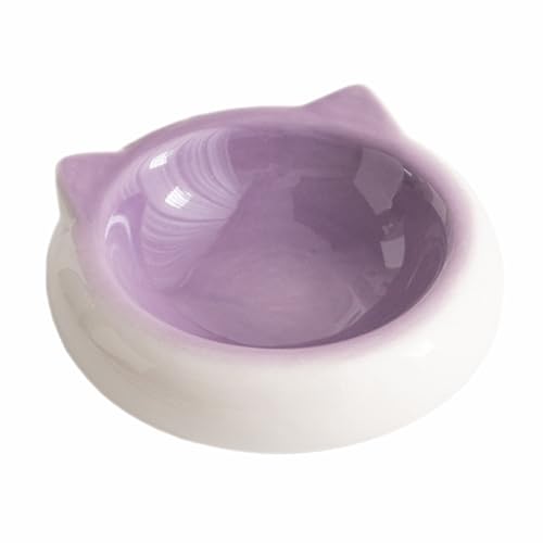 Sizikato Katzennapf in Katzenform, Porzellan, 16,3 cm dick, Keramik, Wassernapf für Haustiere Sizikato Katzennapf in Katzenform, Porzellan, 16,3 cm dick, Keramik, Wassernapf für Haustiere von Sizikato