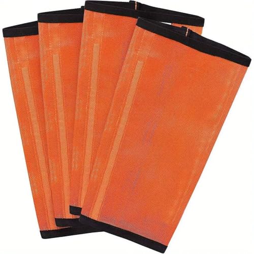 Sizoriruk für Pferde, 4 Stück, Pferde-Leggings, Beinbandagen, Sporttraining, Profibedarf, Orange, 4 Stück Sizoriruk für Pferde, 4 Stück, Pferde-Leggings, Beinbandagen, Sporttraining, Profibedarf, Orange, 4 Stück von Sizoriruk
