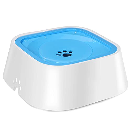 SkVLf 1,5 l Anti-Überlauf-Wassernapf für Haustiere: Blauer Spender für langsames Fressen SkVLf 1,5 l Anti-Überlauf-Wassernapf für Haustiere: Blauer Spender für langsames Fressen von SkVLf