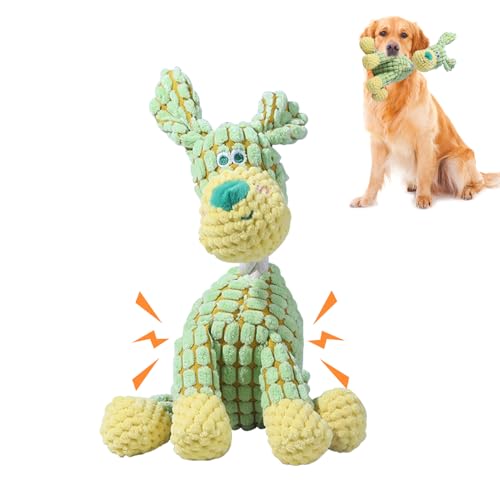 Hundespielzeug Unzerstörbar, Kuscheltier Hundespielzeug Plüsch Hundespielzeug Kleine Hunde, Unzerstörbares Hundespielzeug Quietschend, Interaktives Hundespielzeug für Welpen Mittel Große Hunde (Grün) Hundespielzeug Unzerstörbar, Kuscheltier Hundespielzeug Plüsch Hundespielzeug Kleine Hunde, Unzerstörbares Hundespielzeug Quietschend, Interaktives Hundespielzeug für Welpen Mittel Große Hunde (Grün) von Skeadex