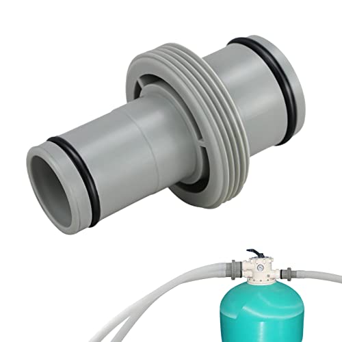 Schlauchadapter Ersatz für Intex und Coleman Pool Split Hose T-Joint Union Schläuchen für oberirdische Poolverlängerung Oberirdischen Poolteilen Poolreinigerschlauch Schlauch (1.5in/1.25in) von Skeadex