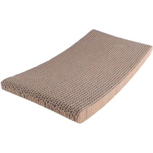Pet Scratcher Wooden Pet Scratch Board Bed Scratching Pad Pet Toys Grinding Nail Scraper Mat Training Grinding Claw C Durable Easy to Use von Skiitches