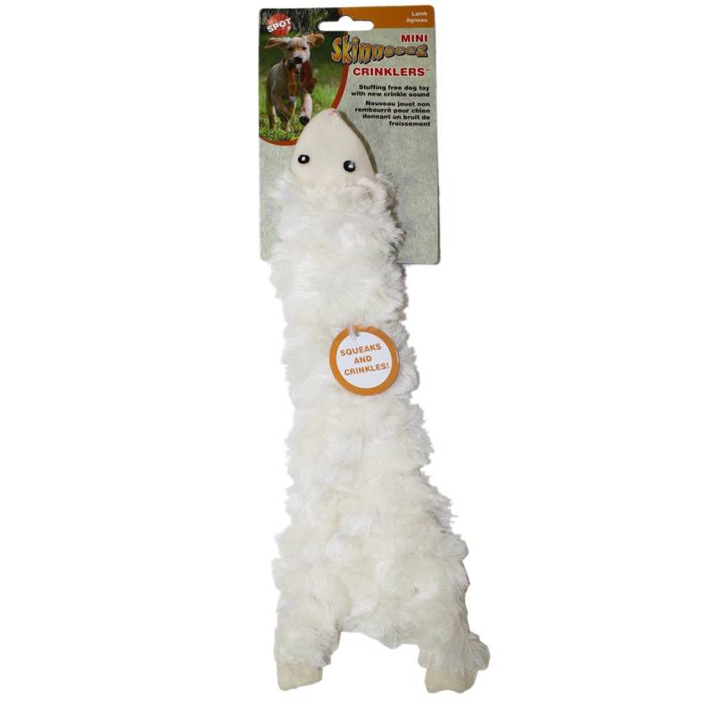 Skinneeez Farm Hundespielzeug Plüsch Lamm S von Skinneeez