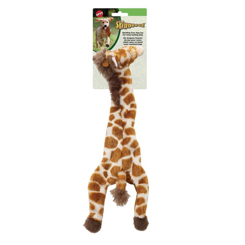 Skinneeez Wildlife Hundespielzeug Plüsch Giraffe von Skinneeez