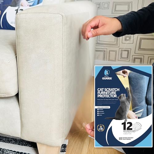 Möbelschutz von Katzen einseitige Blätter von Sleek Guards