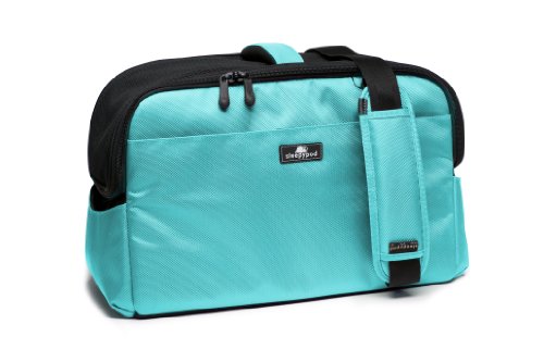 Sleepypod Atom Haustier-Flug-Reisetasche, Robin Egg Blue, 1 Stück (1er Pack) von Sleepypod