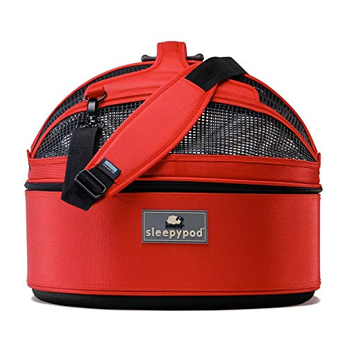 Sleepypod Medium Hundetragetasche Katzentragetasche Schlafkorb, portables Haustierbett, Strawberry red Sleepypod Medium Hundetragetasche Katzentragetasche Schlafkorb, portables Haustierbett, Strawberry red von Sleepypod