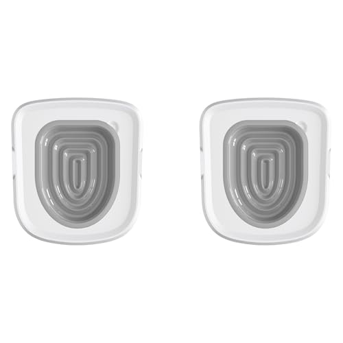 Slicooken 2X Kunststoff-Katzentoiletten-Trainingsset, Wiederverwendbar, Welpen-Katzenstreumatte, Katzen-Toilettentrainer, Toilette, Haustiere, Reinigung, Katzen-Training, C Slicooken 2X Kunststoff-Katzentoiletten-Trainingsset, Wiederverwendbar, Welpen-Katzenstreumatte, Katzen-Toilettentrainer, Toilette, Haustiere, Reinigung, Katzen-Training, C von Slicooken