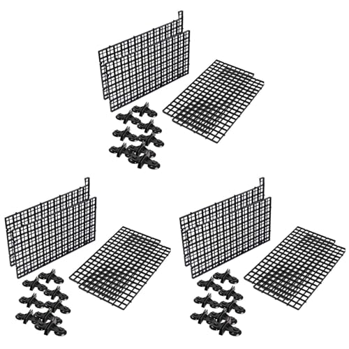 Slicooken 3X Aquarium Teiler Tablett Kunststoffnetz Aquarium Eierbox Licht Diffusor, Aquarium Teiler Filter Boden Isolation Slicooken 3X Aquarium Teiler Tablett Kunststoffnetz Aquarium Eierbox Licht Diffusor, Aquarium Teiler Filter Boden Isolation von Slicooken